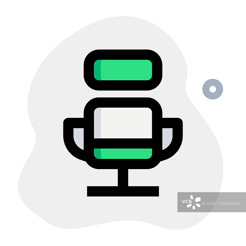 伊姆斯椅分离式头部和靠背图片素材