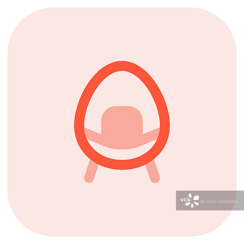 现代休闲蛋形椅图片素材