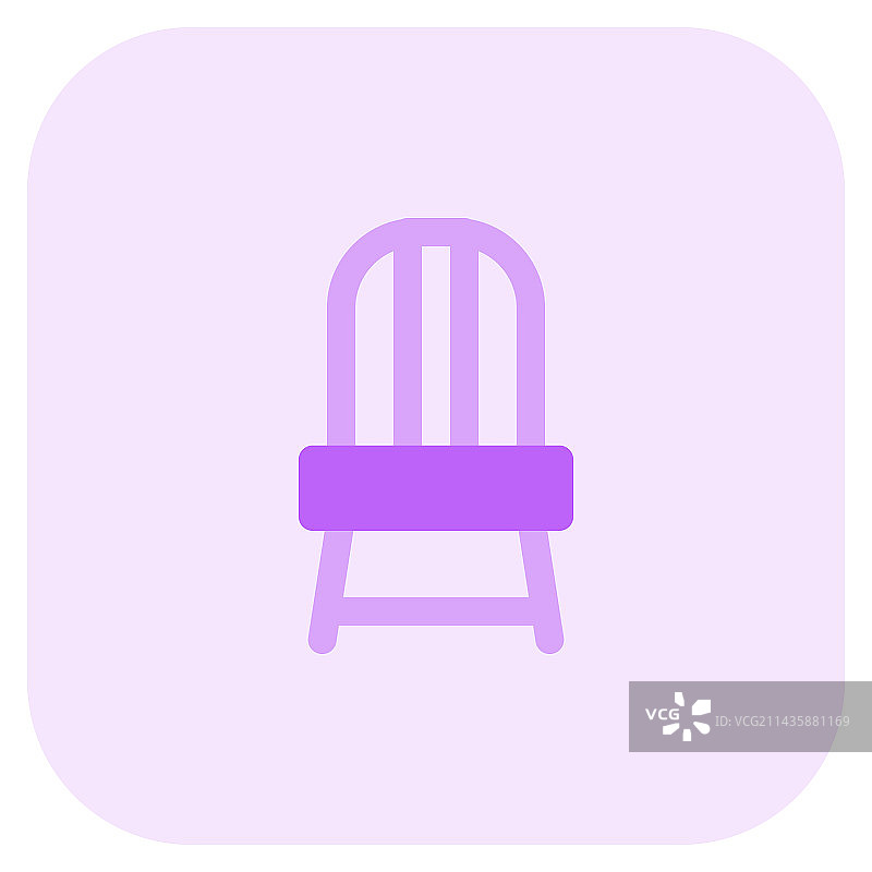 无扶手复古小提琴椅图片素材