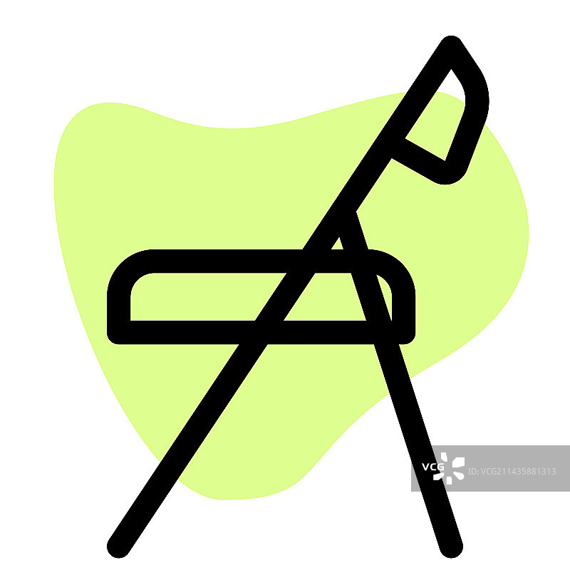 大型聚会用可折叠椅图片素材