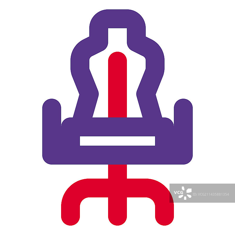 为游戏玩家舒适度设计的游戏椅图片素材