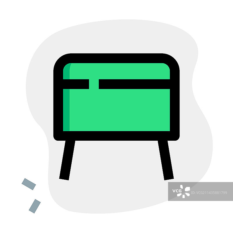 客厅用木制脚凳图片素材