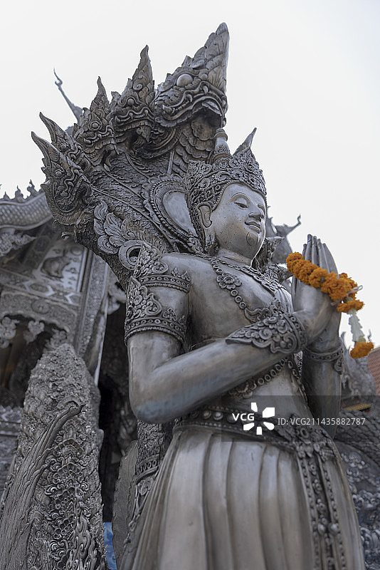 泰国清迈素攀寺神像图片素材