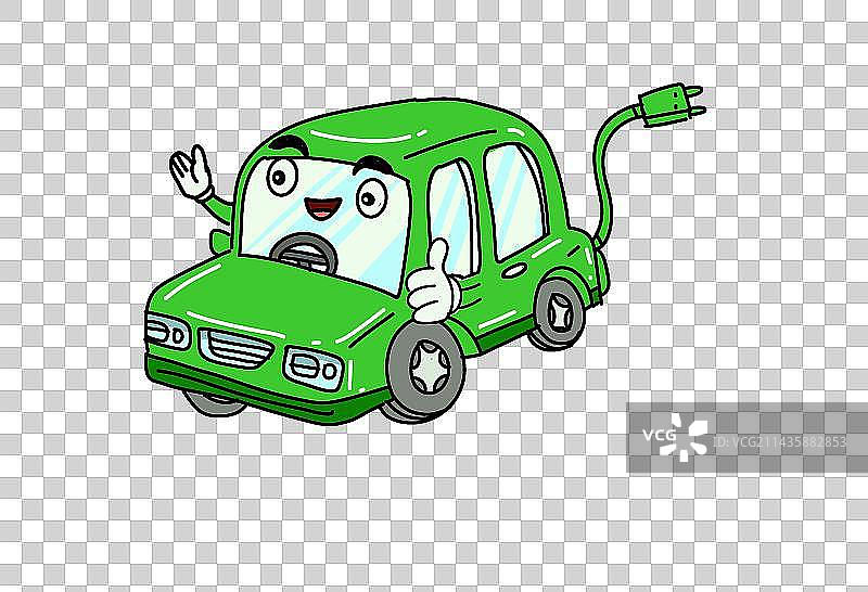 绿色环保新能源动力汽车产业图片素材