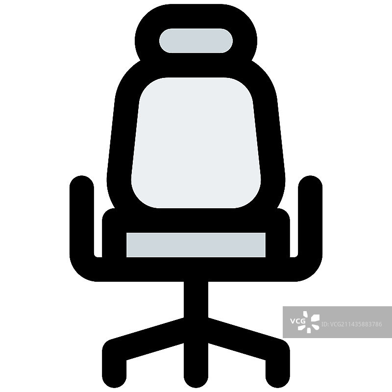 符合人体工学的舒适办公椅图片素材