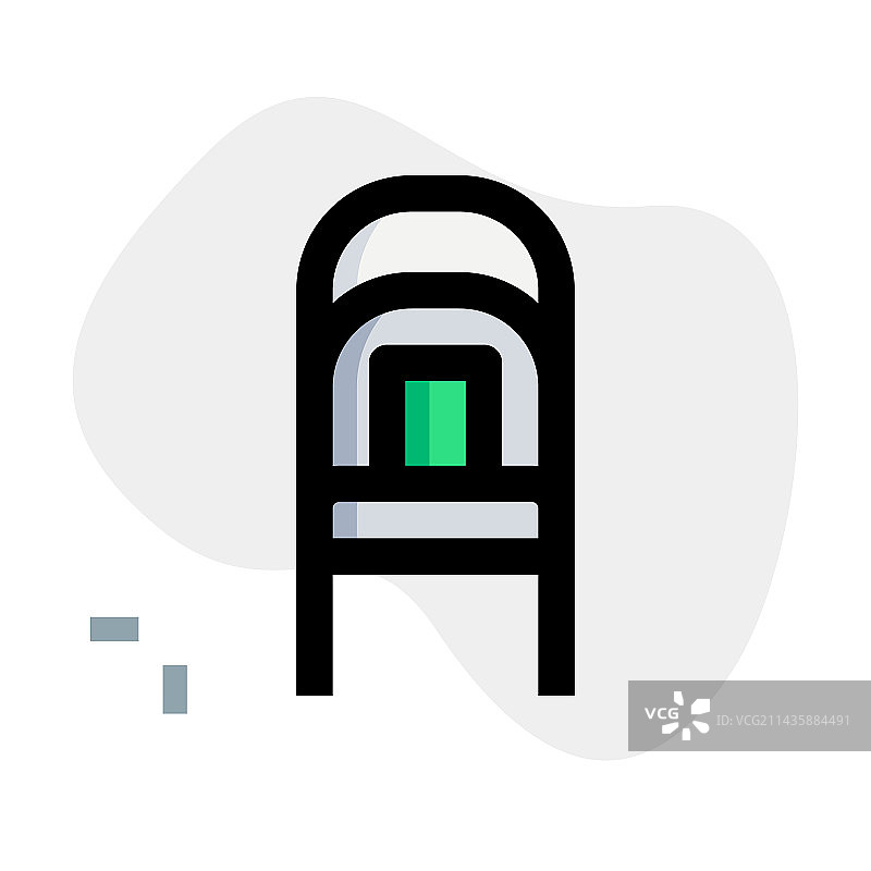 用于运送乘客的轿椅图片素材