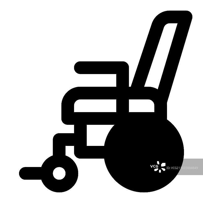 为残疾人设计的电动轮椅图片素材