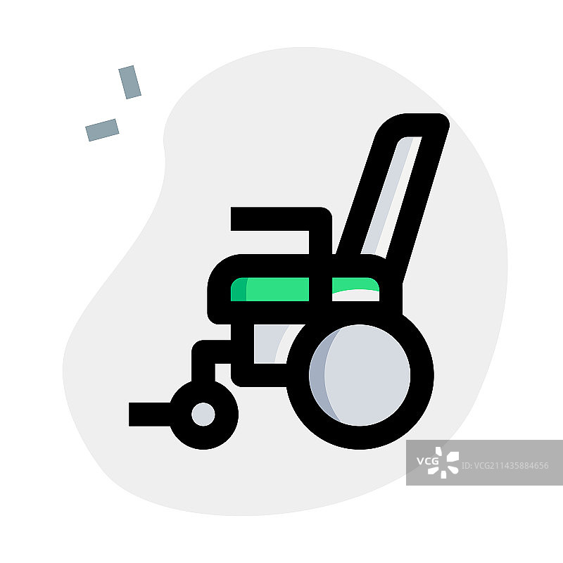 为残疾人设计的电动轮椅图片素材