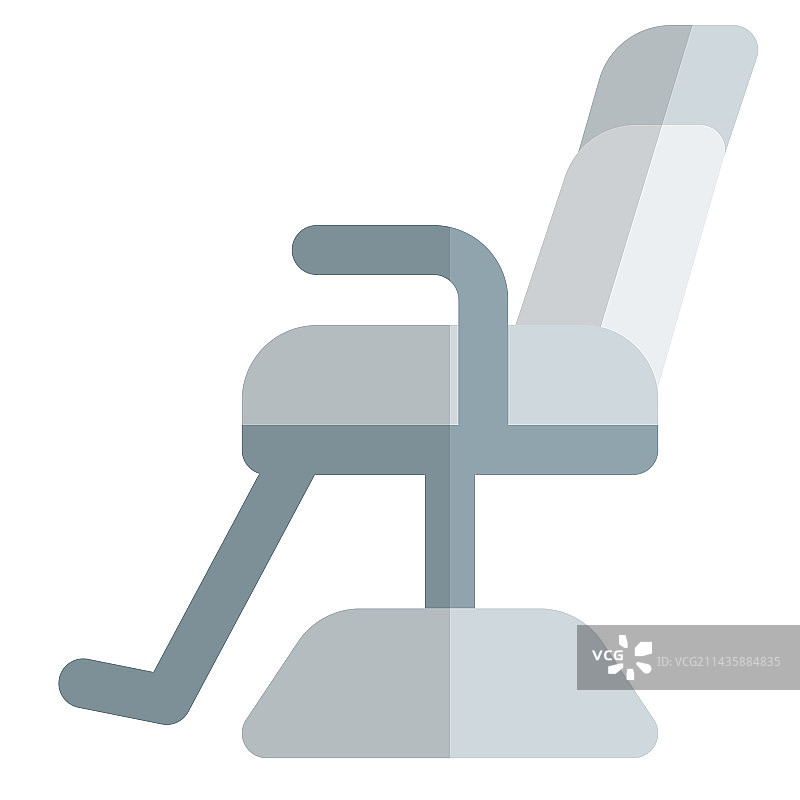 带可调节脚踏板的躺椅图片素材