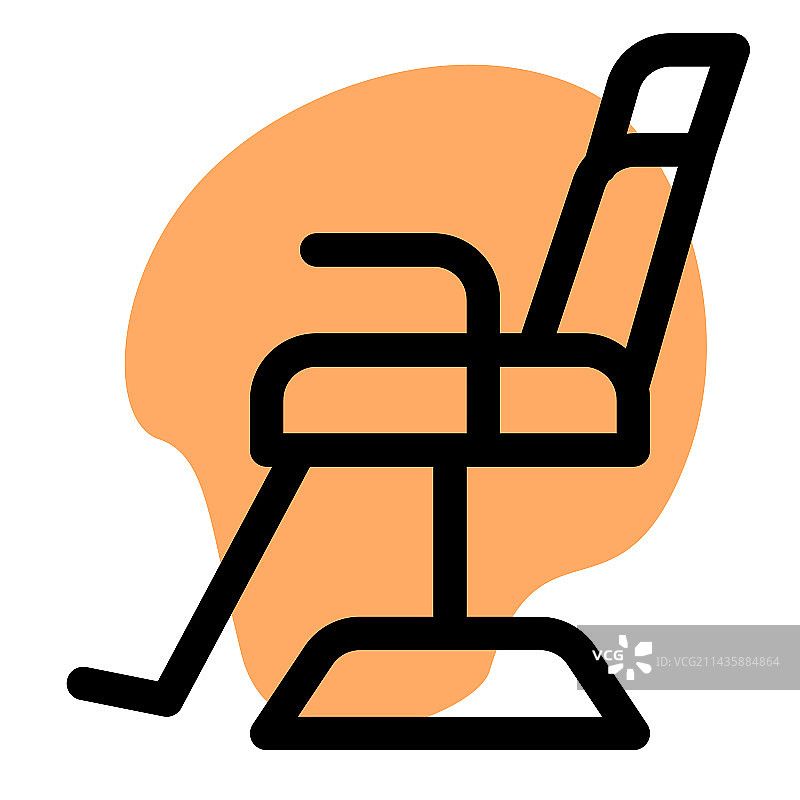 带可调节脚踏板的躺椅图片素材