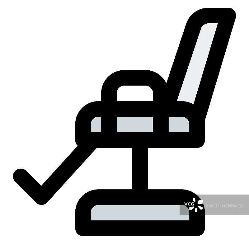 使用躺椅缓解压力图片素材