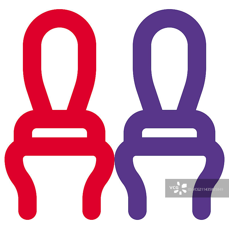 客厅常用情侣椅图片素材