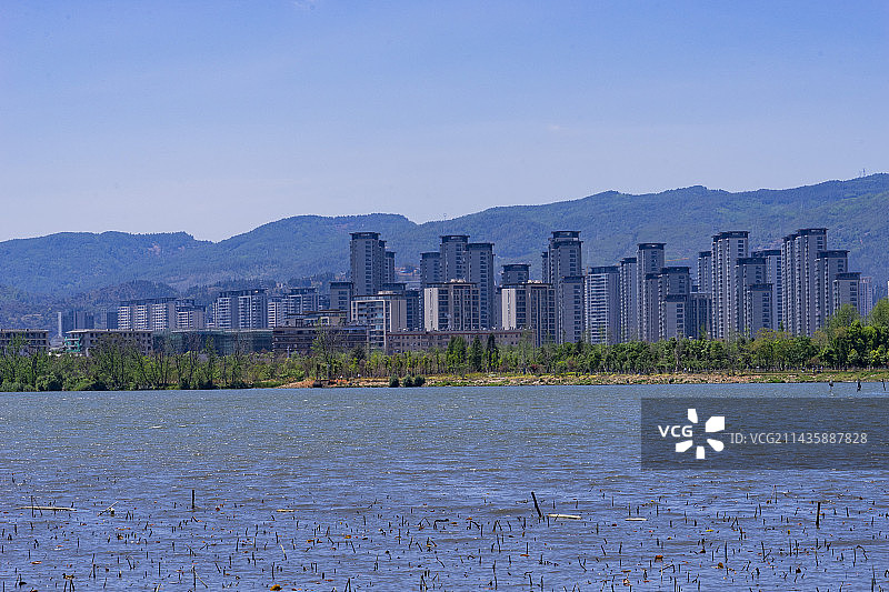 昆明滇池草海图片素材