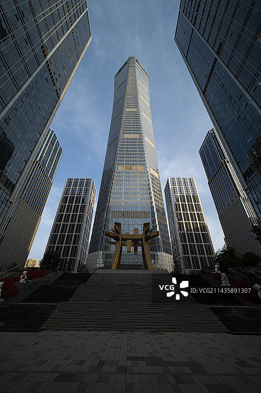 济南汉峪金谷图片素材