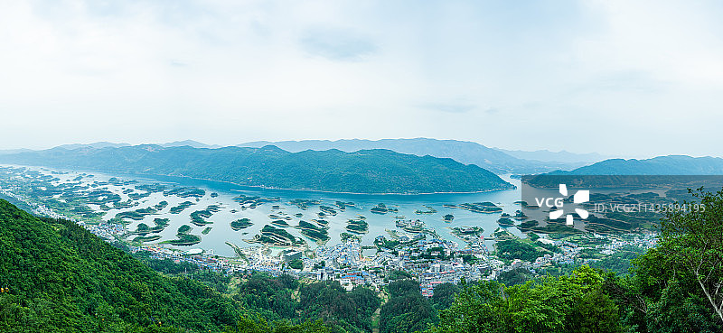 仙岛湖全景图片素材