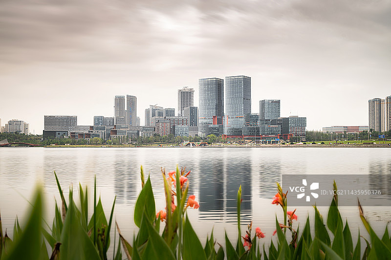 兴隆湖图片素材