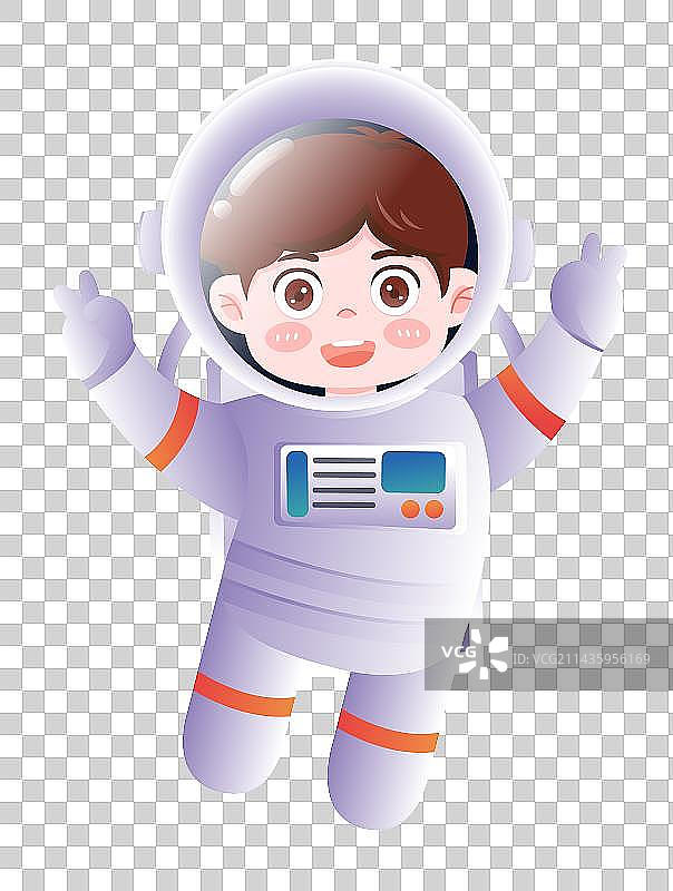 卡通宇航员图片素材