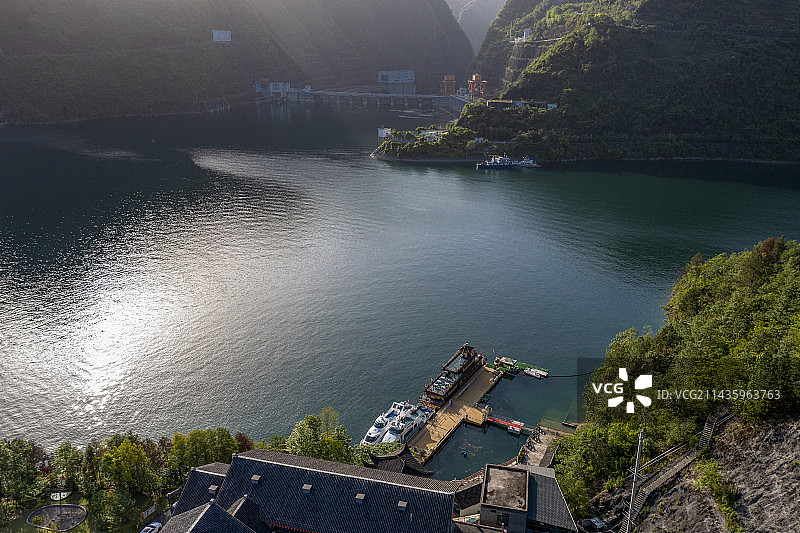 乌江画廊景区图片素材