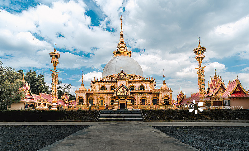 西双版纳曼磊佛塔图片素材