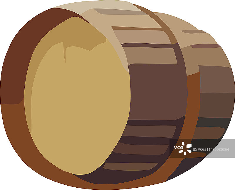 木桶容器中的葡萄酒图片素材