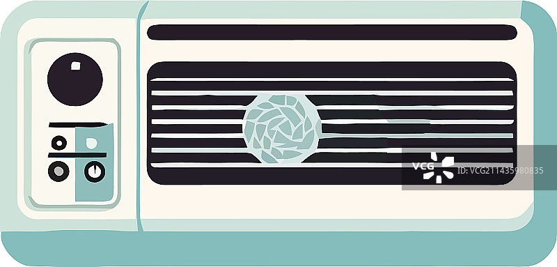 现代老式无线电设备图片素材