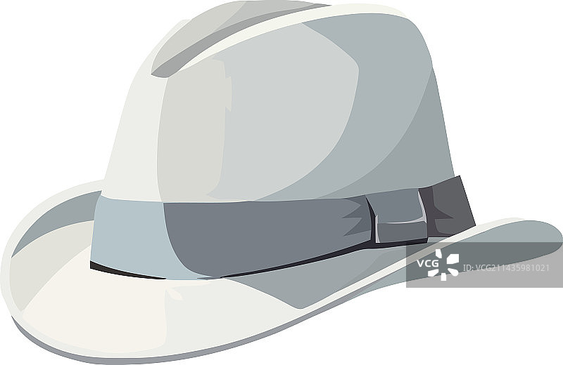 现代设计中的优雅男士头饰图片素材