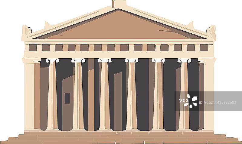 象征历史的古代建筑图片素材