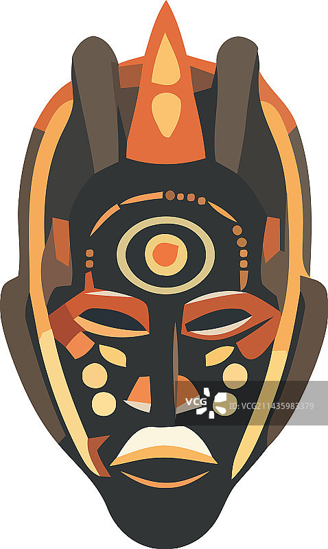 可爱的土著古代传统图片素材