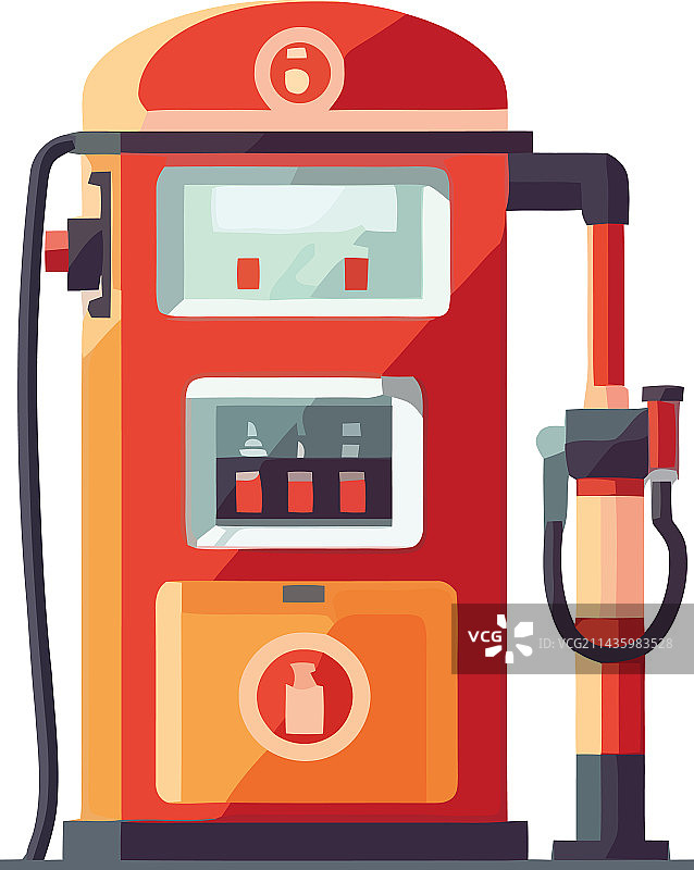 加油站燃油泵图片素材