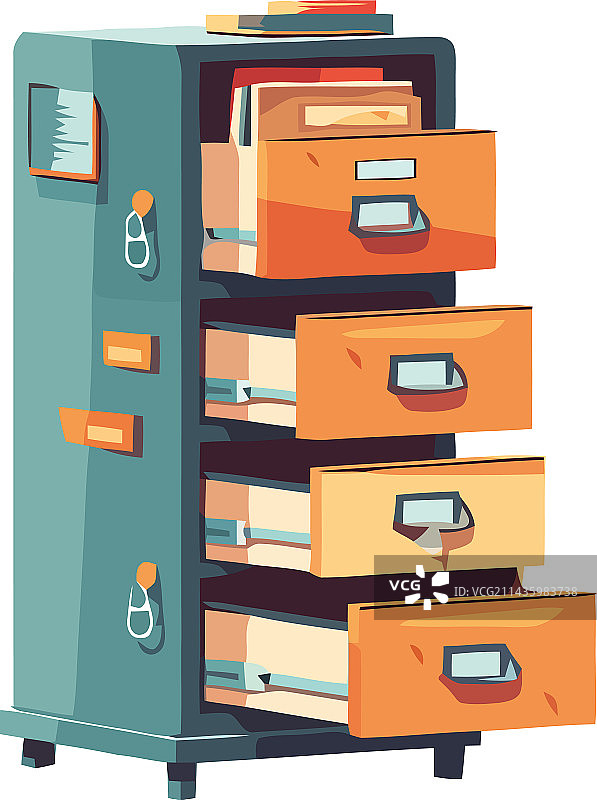 井井有条的现代办公室图片素材