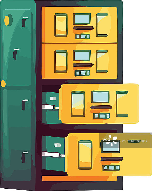 木制办公组织家具设备图片素材