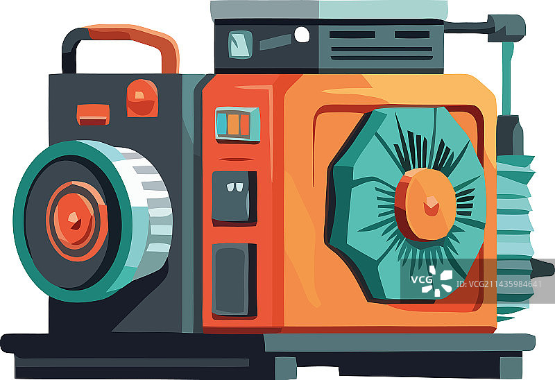 现代相机设备象征摄影图片素材