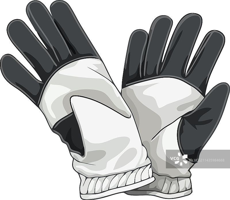 皮革冬季运动手套图片素材