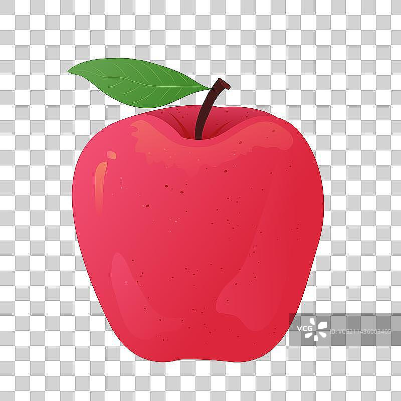 水果夏季生津润肺除烦解暑开胃酸甜甜蜜可口的红苹果图片素材
