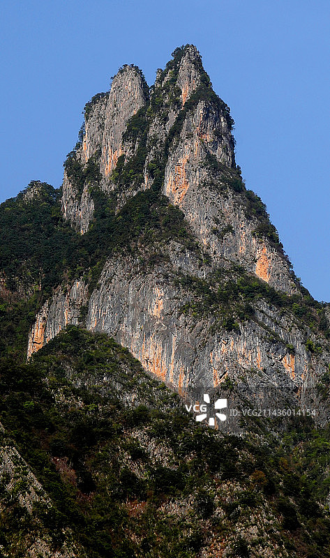 巫峡峻峰图片素材