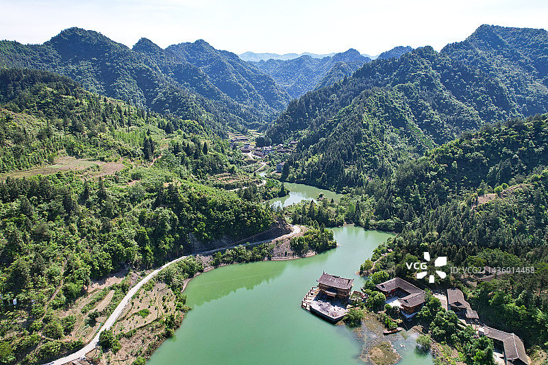 重庆酉阳河湾山寨图片素材