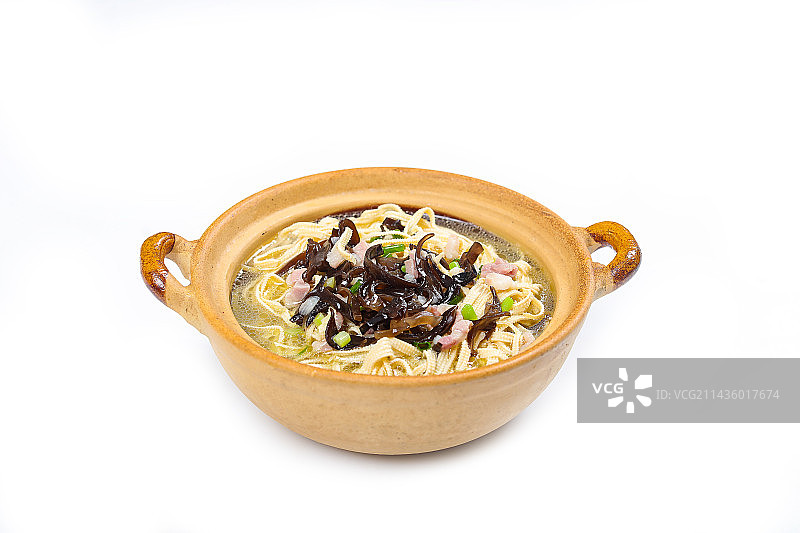 特色农家菜火腿肉煮豆腐丝图片素材