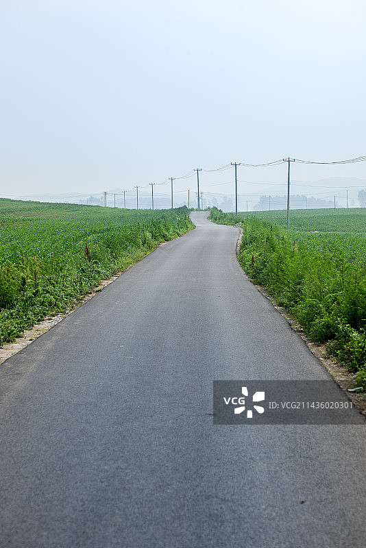 乡村道路图片素材