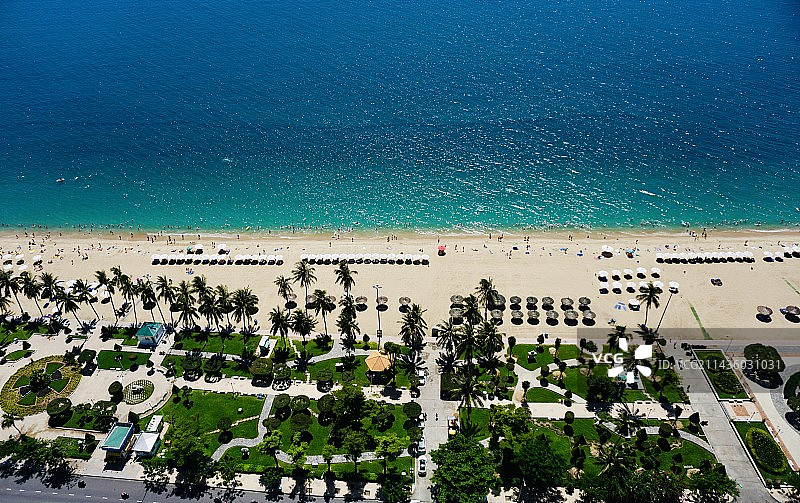 安静的海滩图片素材