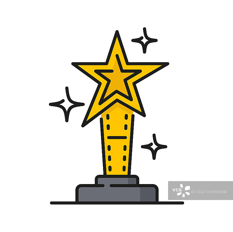 电影节颁奖视频制作图标图片素材