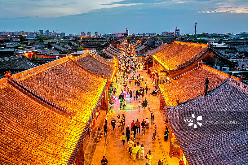 平遥古城图片素材