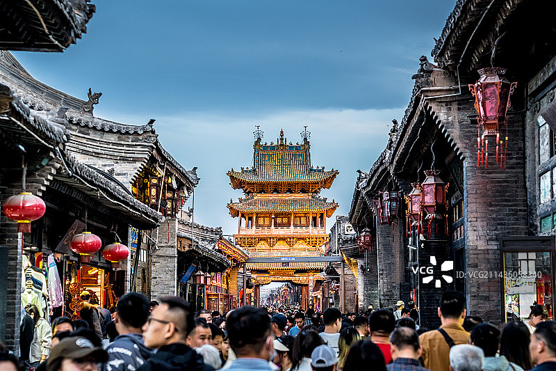 平遥古城图片素材