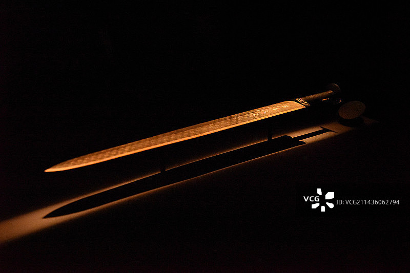 越王勾践剑湖北省博物馆馆藏品图片素材