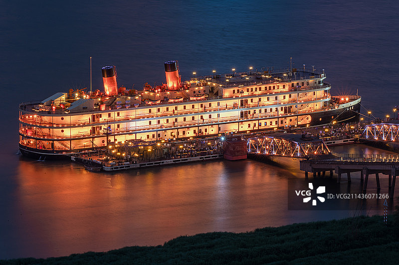 城市风光夜景图片素材