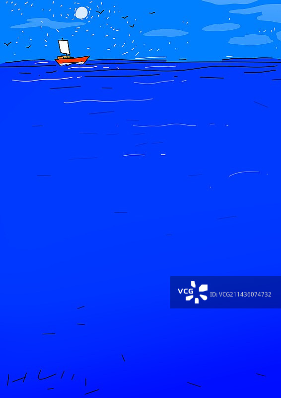 大海水鱼背景图片素材