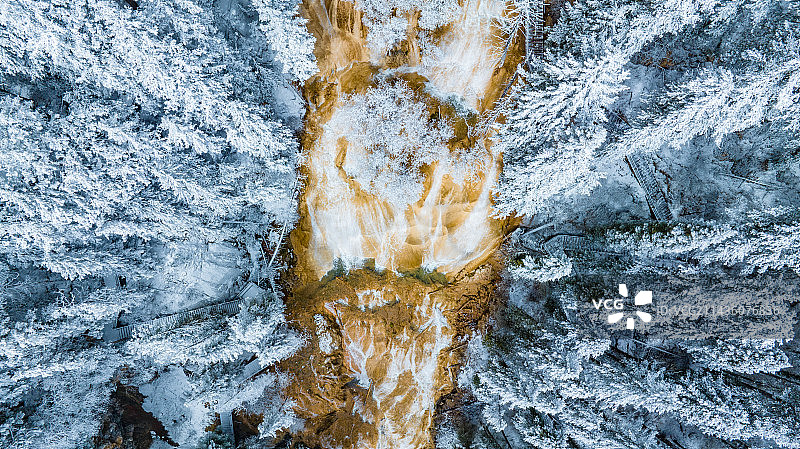 牟尼沟风景区图片素材
