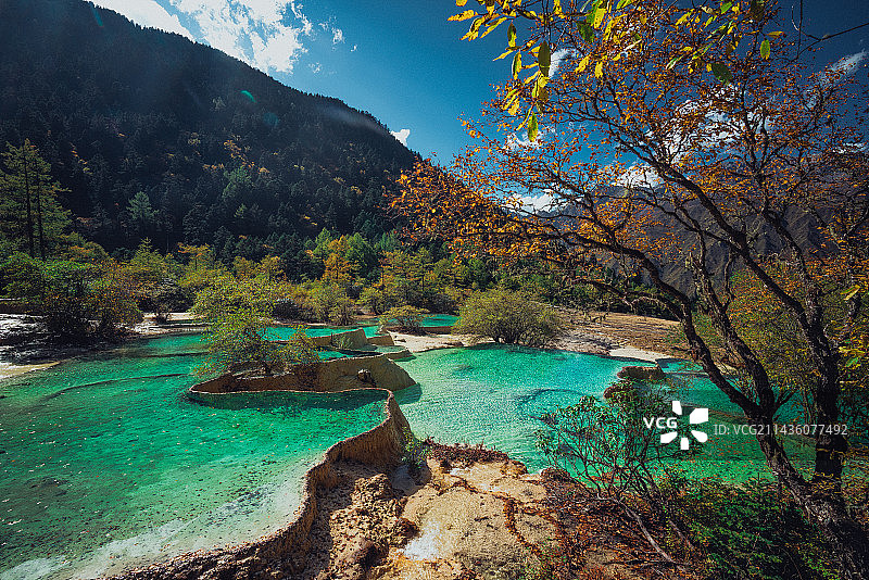 黄龙风景区图片素材