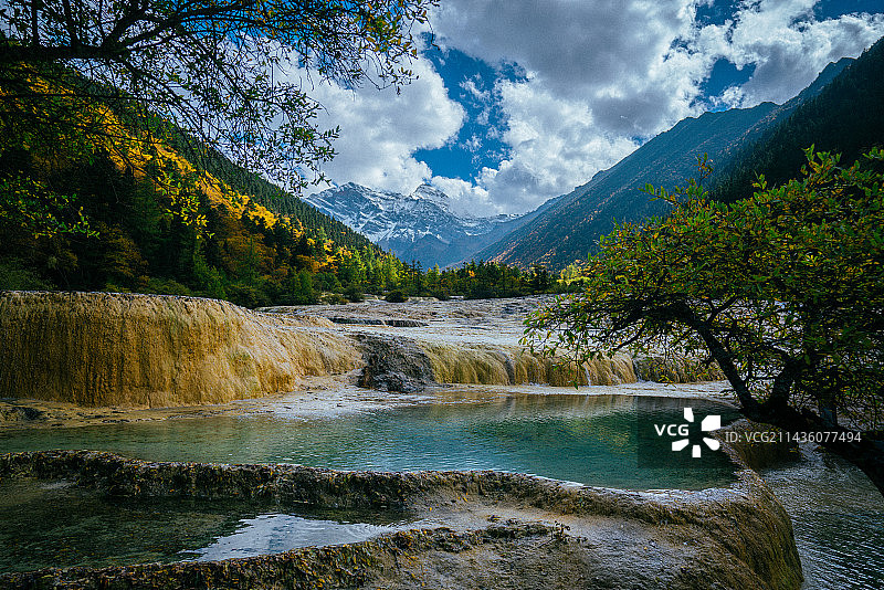 黄龙风景区图片素材