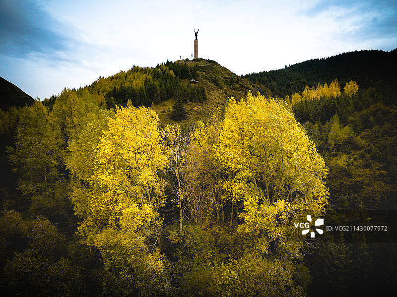 红军长征纪念碑图片素材