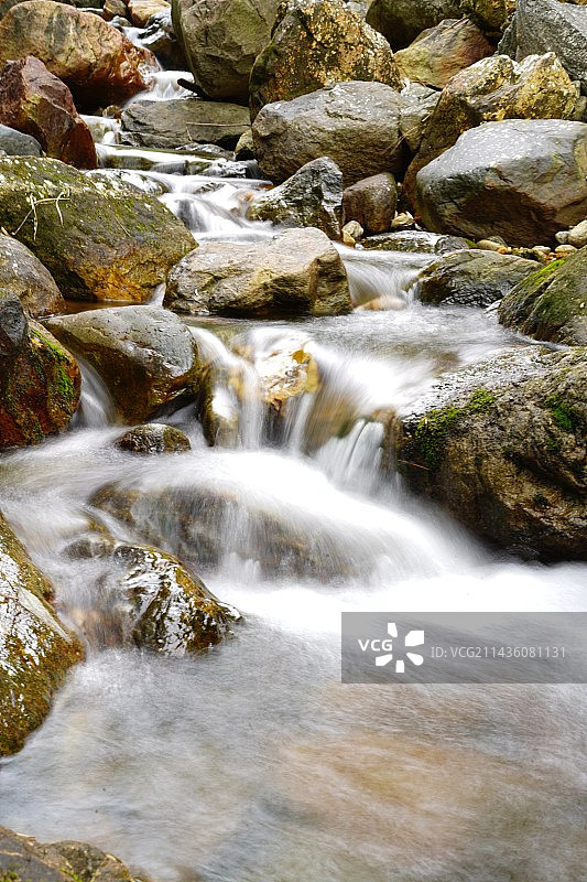 莲花山之高山流水图片素材